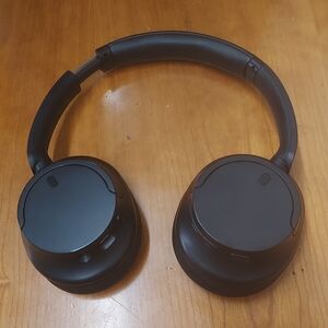Sony Black Over-Ear Wireless Headphones